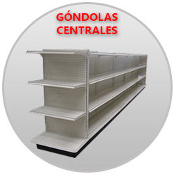 Góndolas Centrales para pasillo en México DF